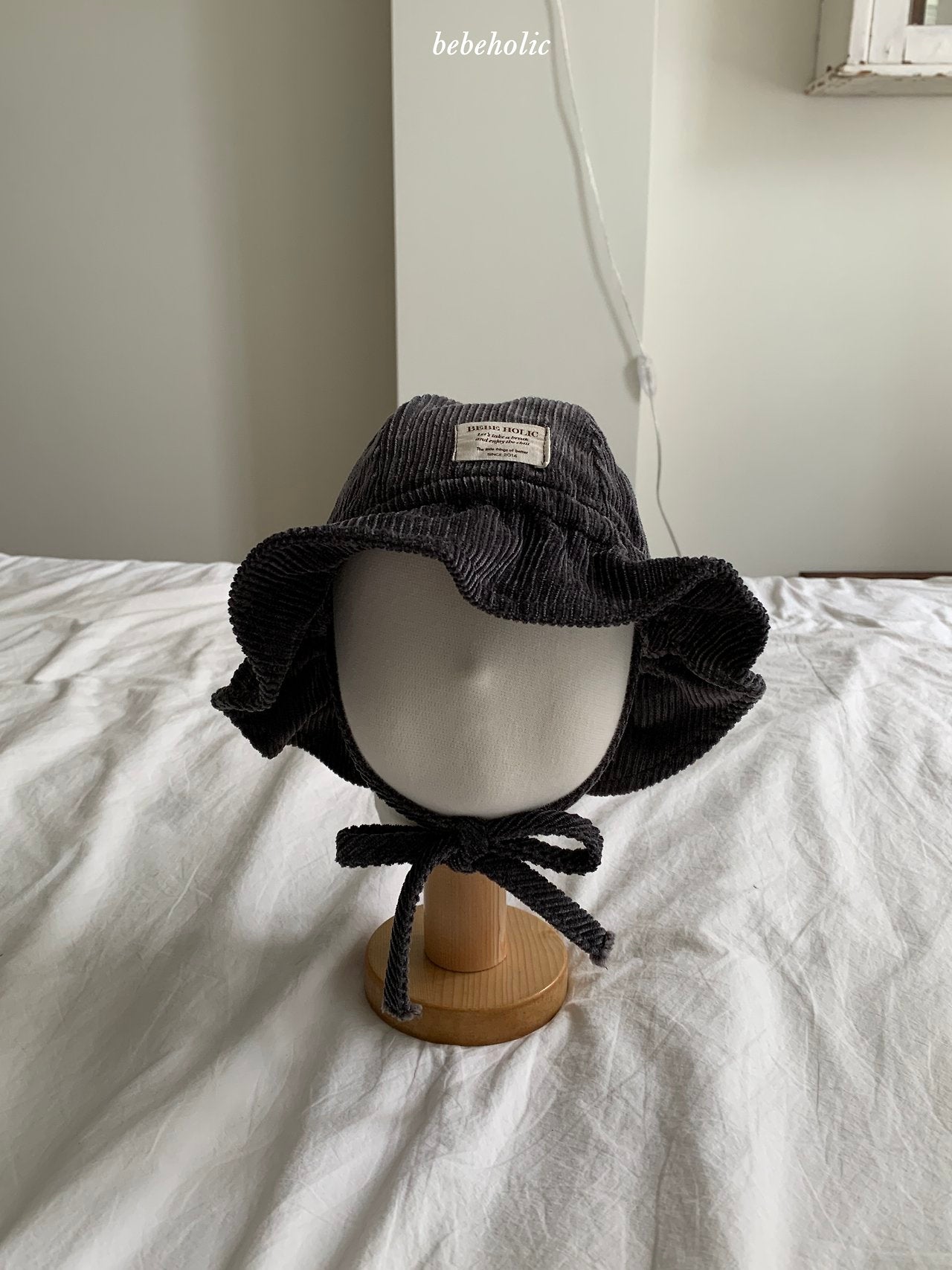 ［bebe holic］Corduroy bucket hat