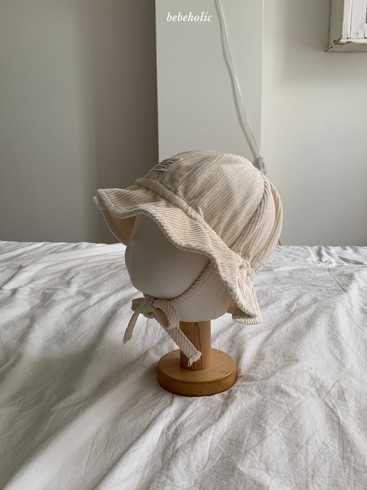 ［bebe holic］Corduroy bucket hat