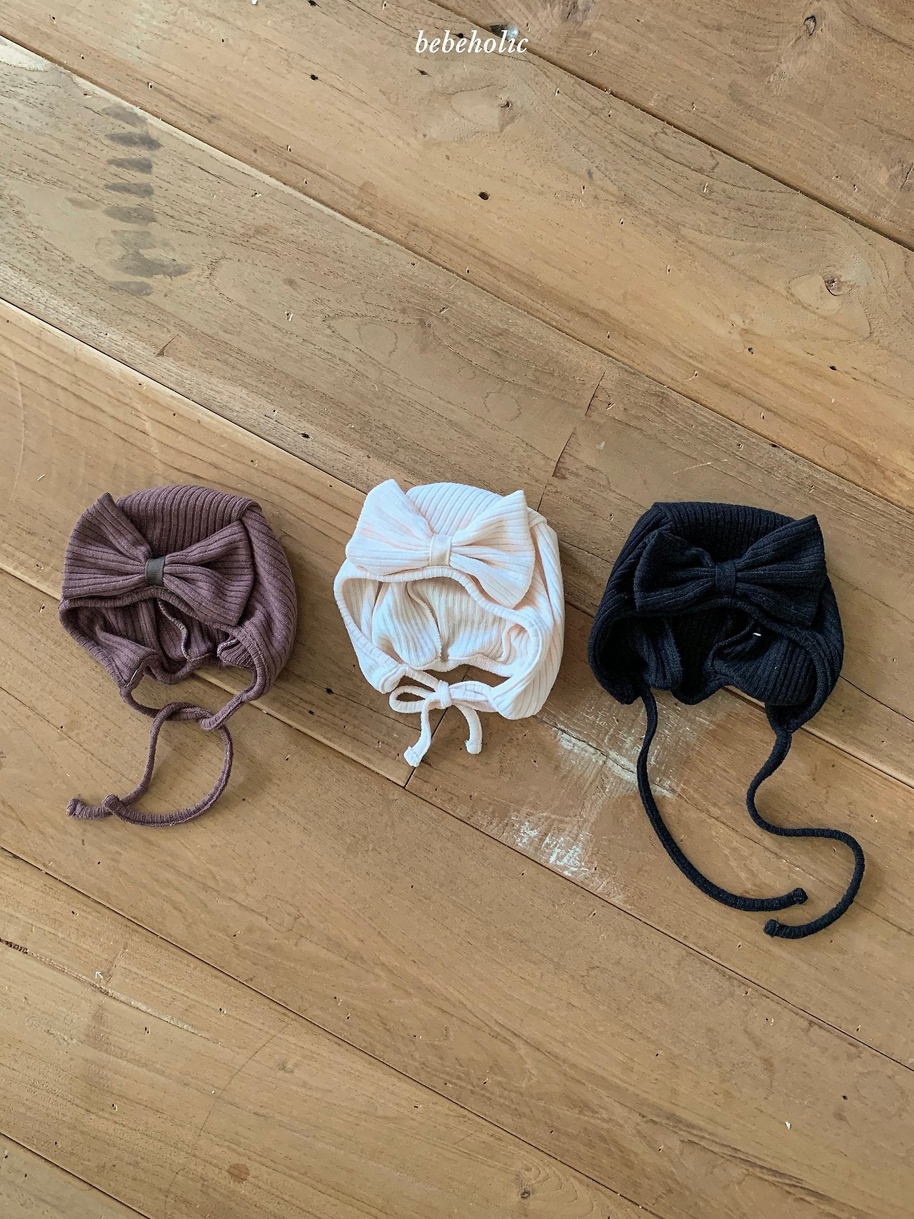 ［bebe holic］Mei ribbon bonnet