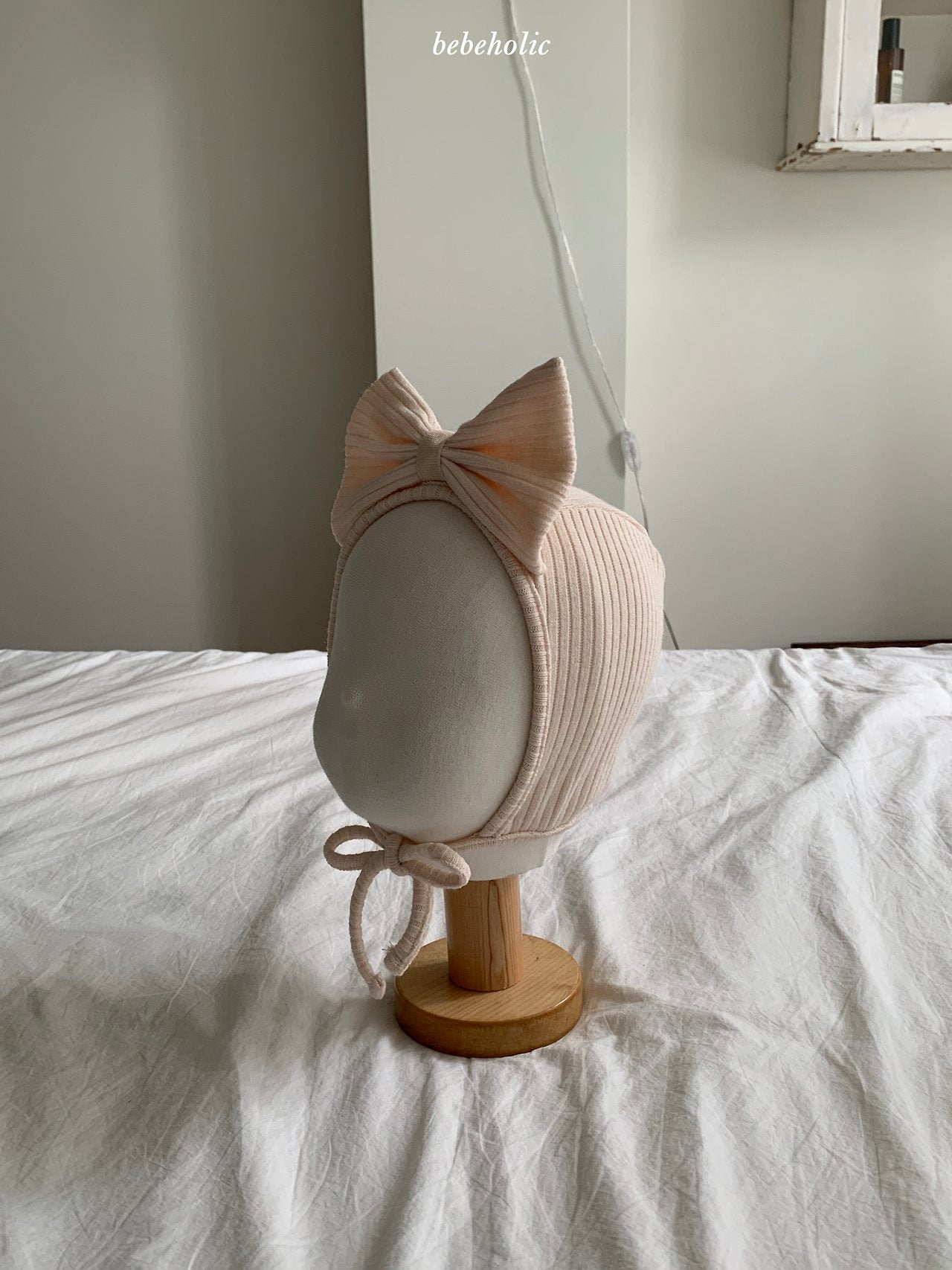 ［bebe holic］Mei ribbon bonnet