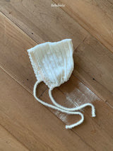 ［bebe holic］Twist knit bonnet