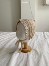 ［bebe holic］Twist knit bonnet