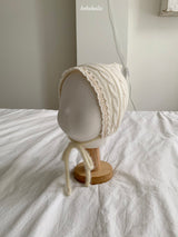 ［bebe holic］Twist knit bonnet