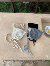 ［bebe holic］Twist knit bonnet