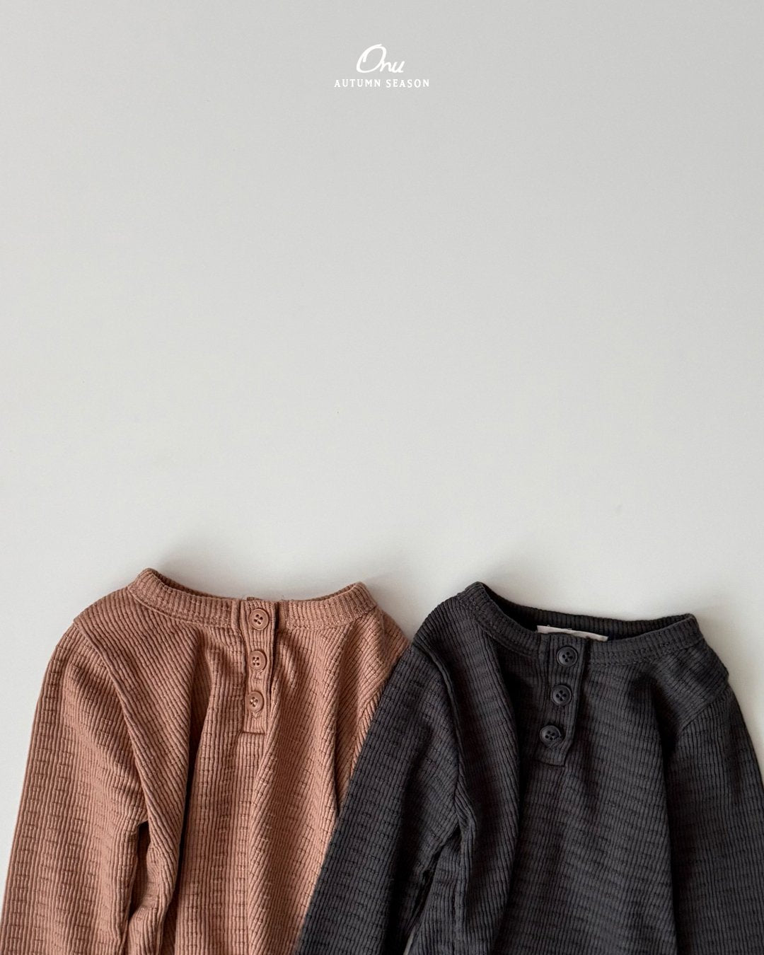 ［onu］Cracker button tee