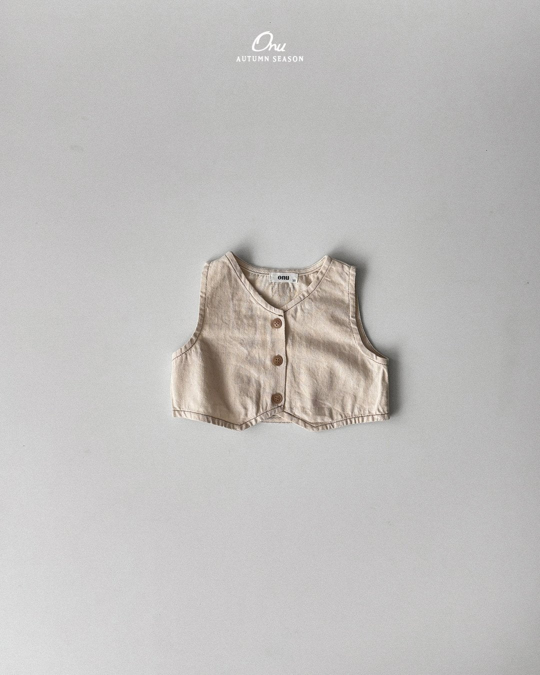 ［onu］V neck vest