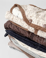 ［onu］Cream quilting vest