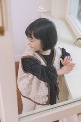 ［onu］Cream quilting vest