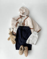 ［onu］Cream quilting jumper