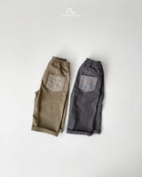 ［onu］Stitch denim pants