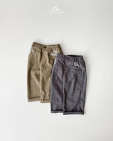 ［onu］Stitch denim pants