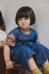 ［onu］Pocket denim overalls