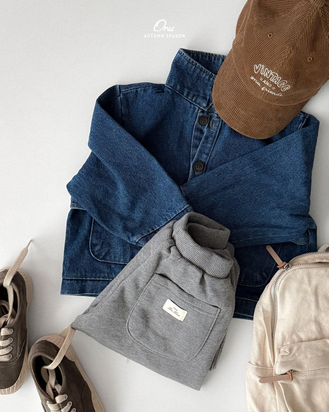 ［onu］Poket denim jacket