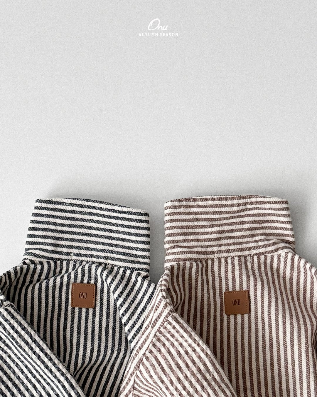 ［onu］Bread stripe shirt