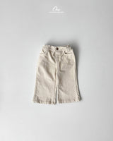 ［onu］Corduroy span pants