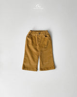 ［onu］Corduroy span pants