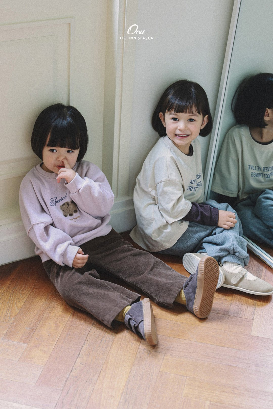 ［onu］Corduroy span pants