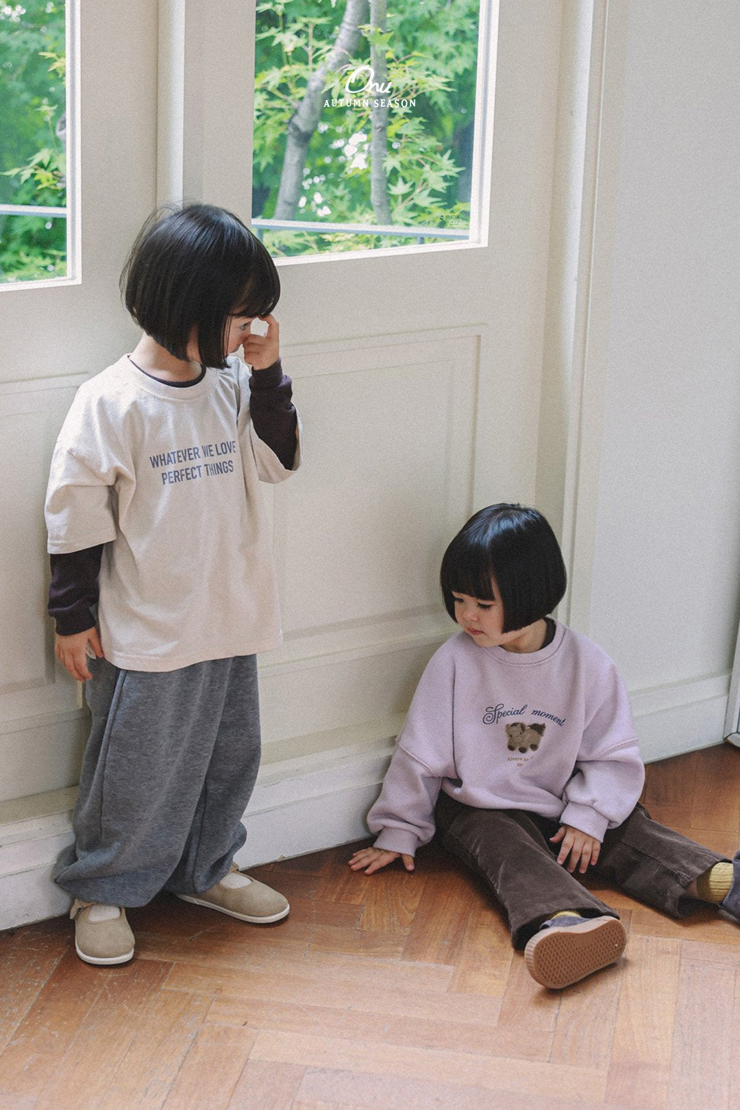 ［onu］Corduroy span pants