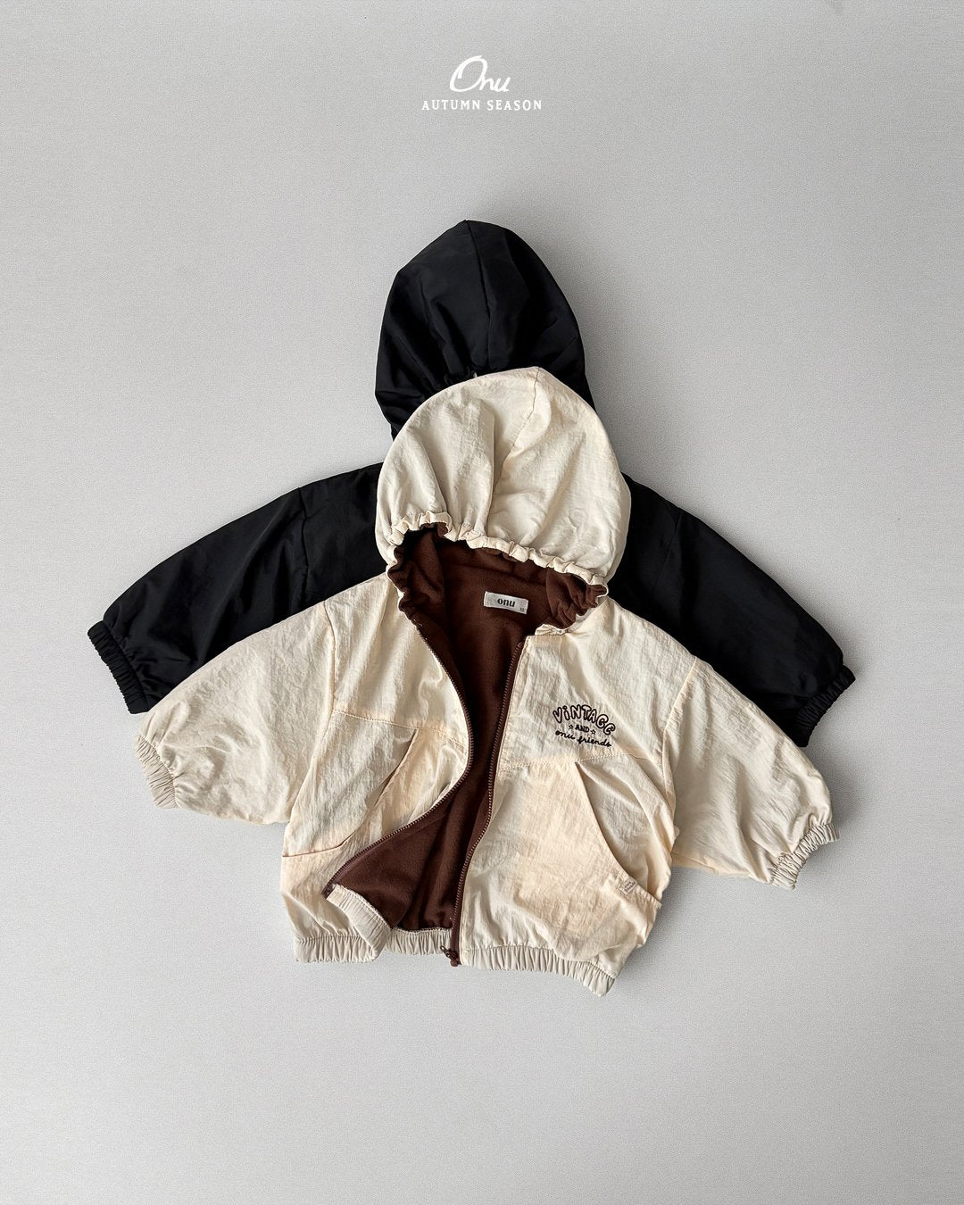 ［onu］Vintage hood jumper