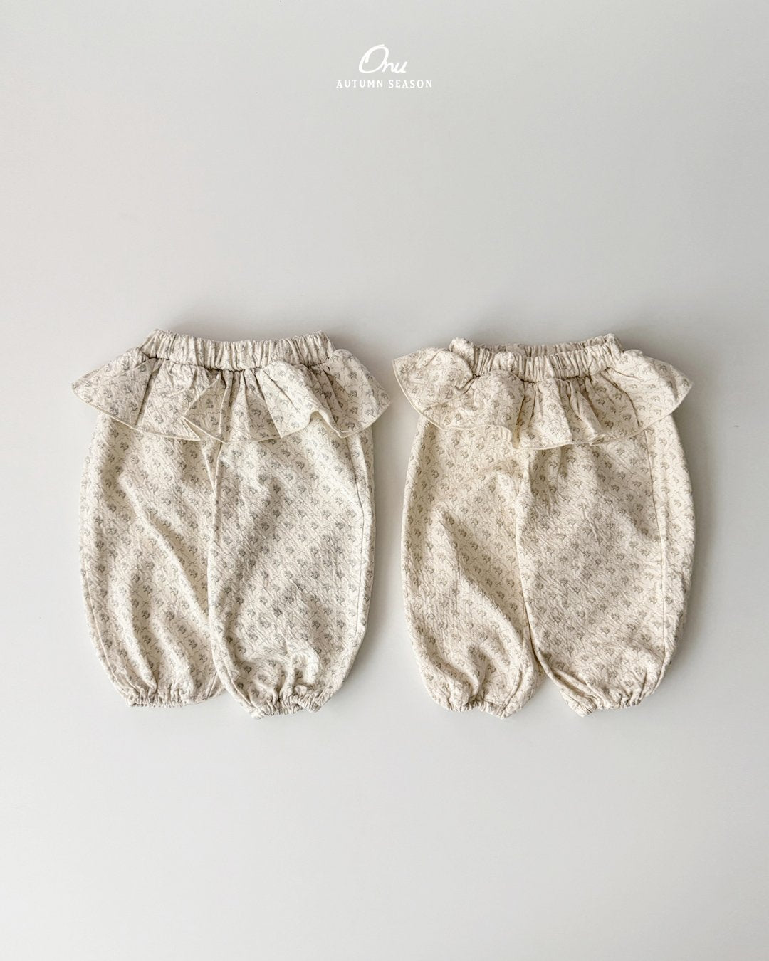 ［onu］Frill bonbon pants