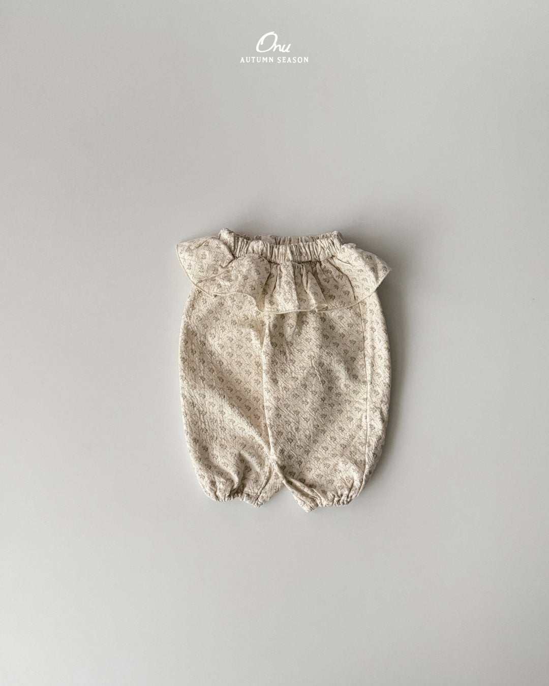 ［onu］Frill bonbon pants