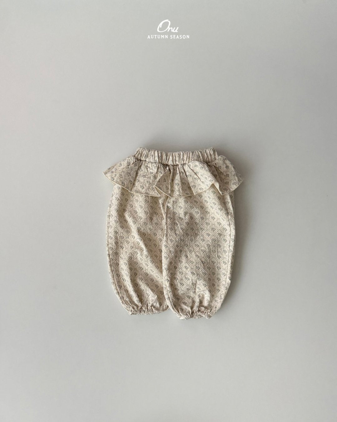 ［onu］Frill bonbon pants