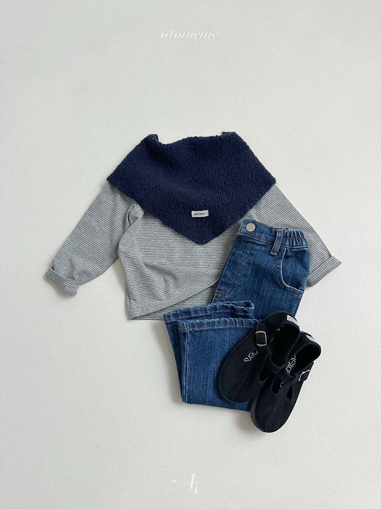 ［atomeme］Mellow Knit Scarf