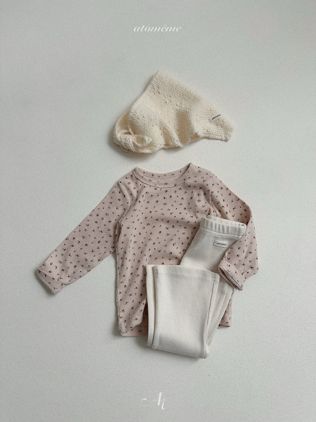 ［atomeme］Mellow Knit Scarf