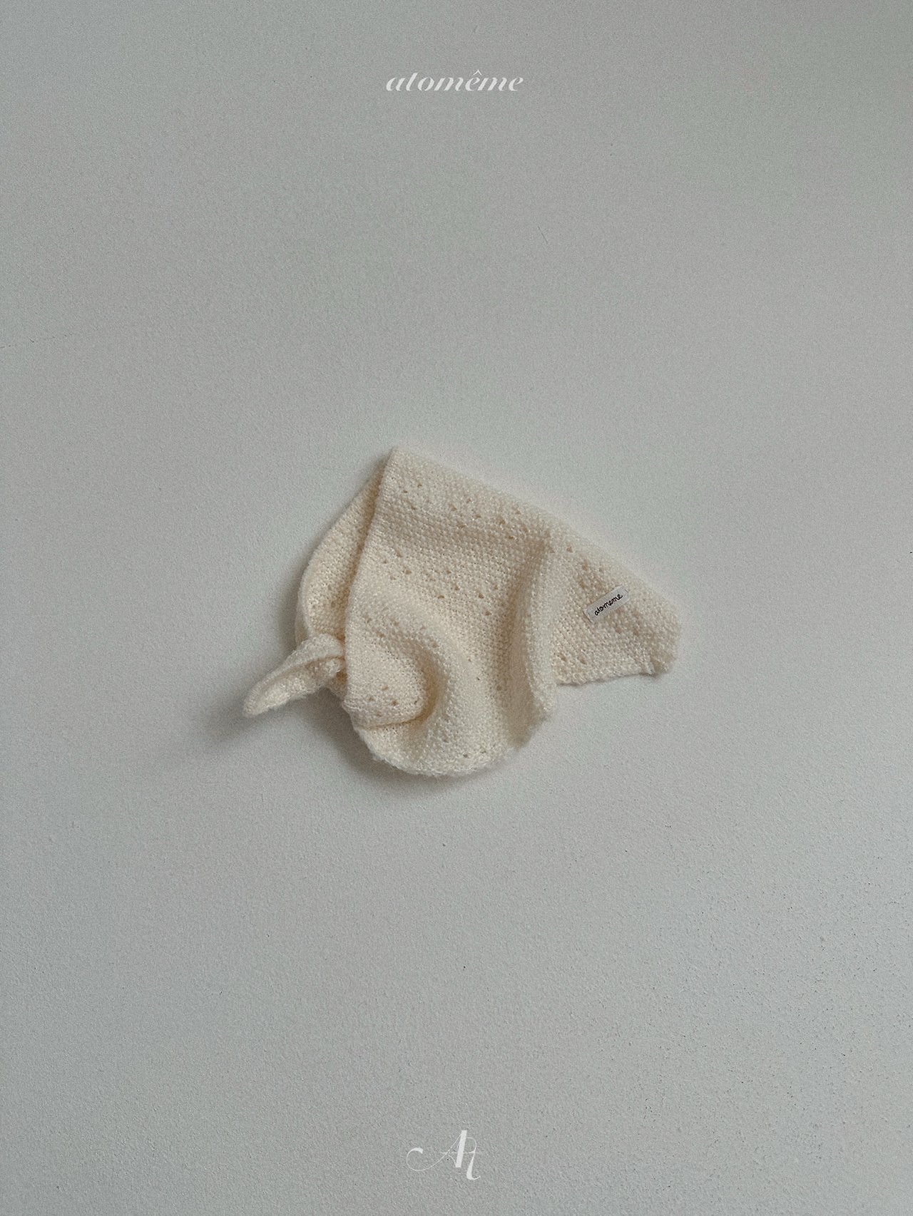 ［atomeme］Mellow Knit Scarf