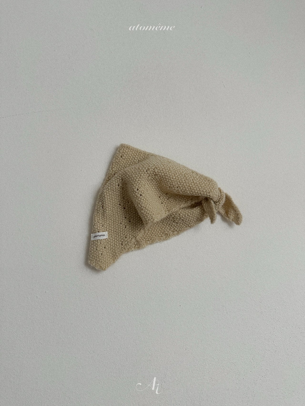 ［atomeme］Mellow Knit Scarf