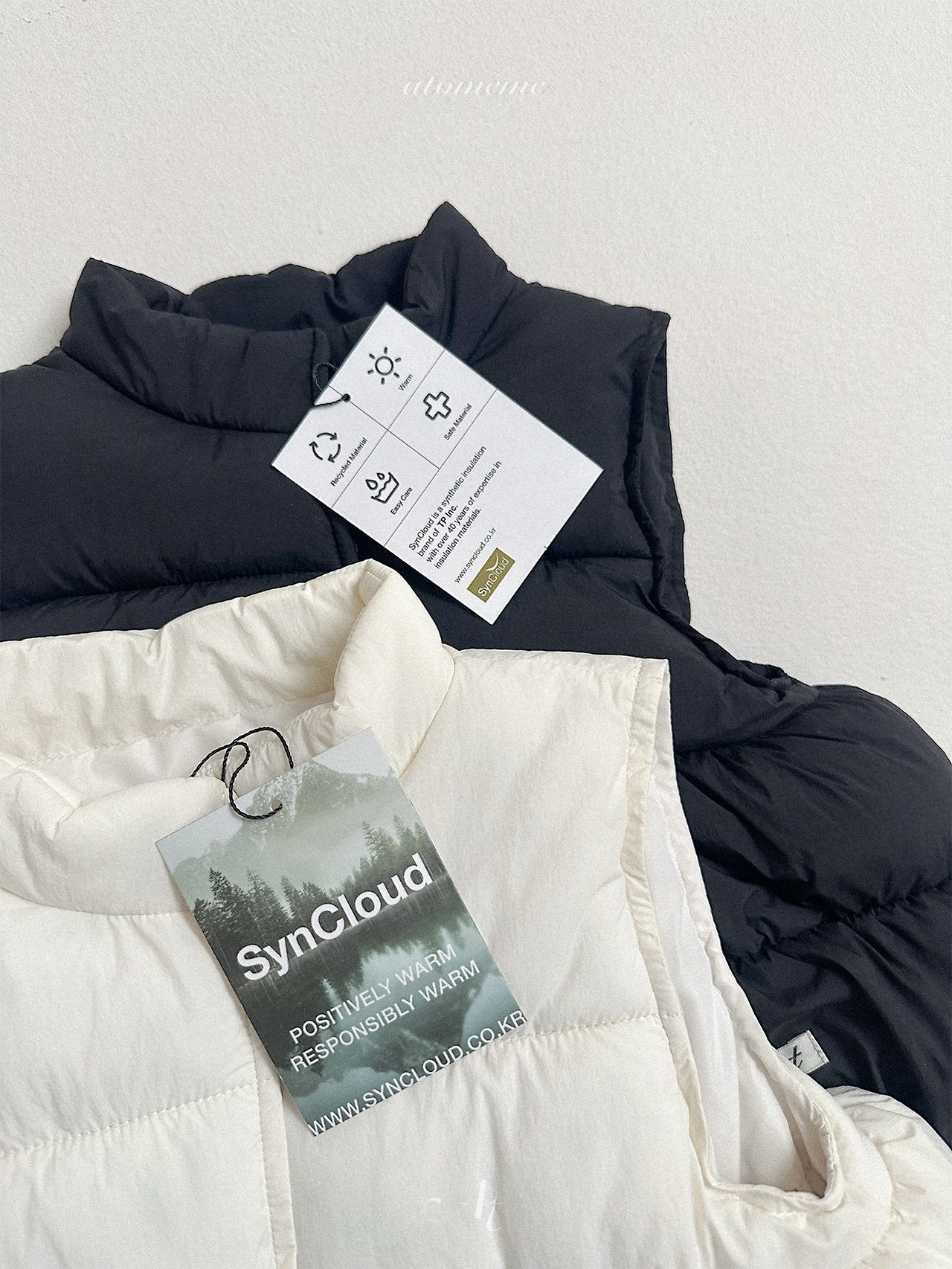 ［atomeme］Pongle Padding Vest