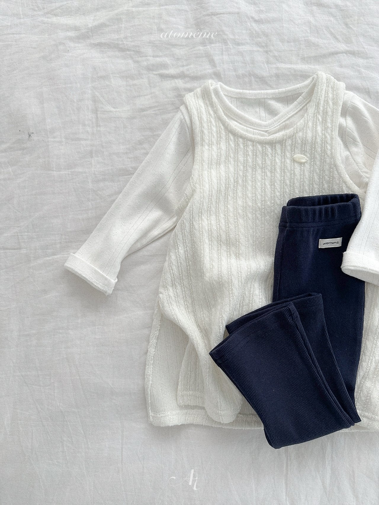 ［atomeme］Ever Knit One-piece