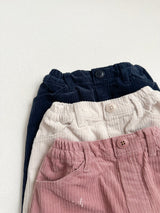 ［atomeme］Crepe Corduroy Pants