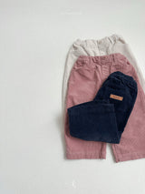 ［atomeme］Crepe Corduroy Pants