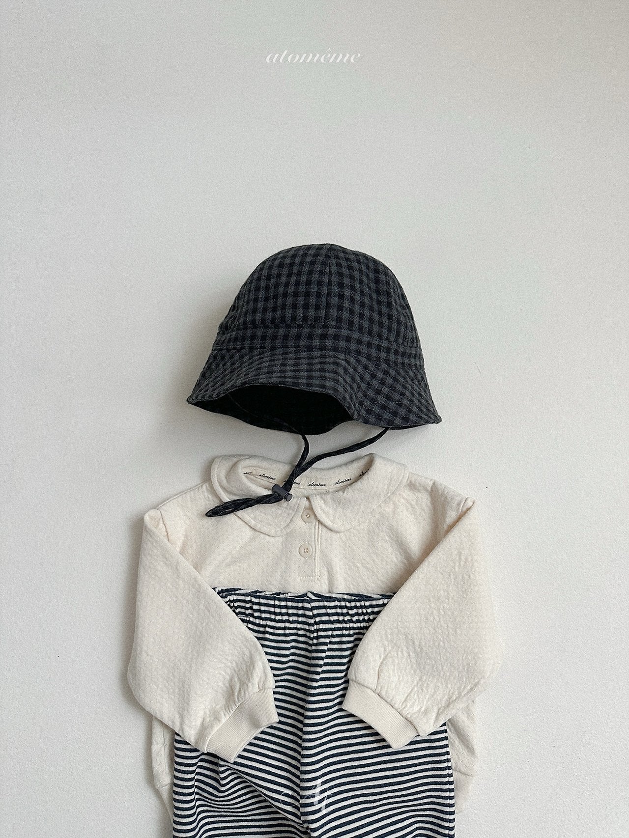 ［atomeme］Butter Collar Sweatshirt