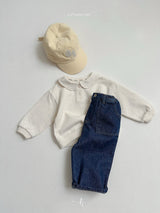［atomeme］Butter Collar Sweatshirt