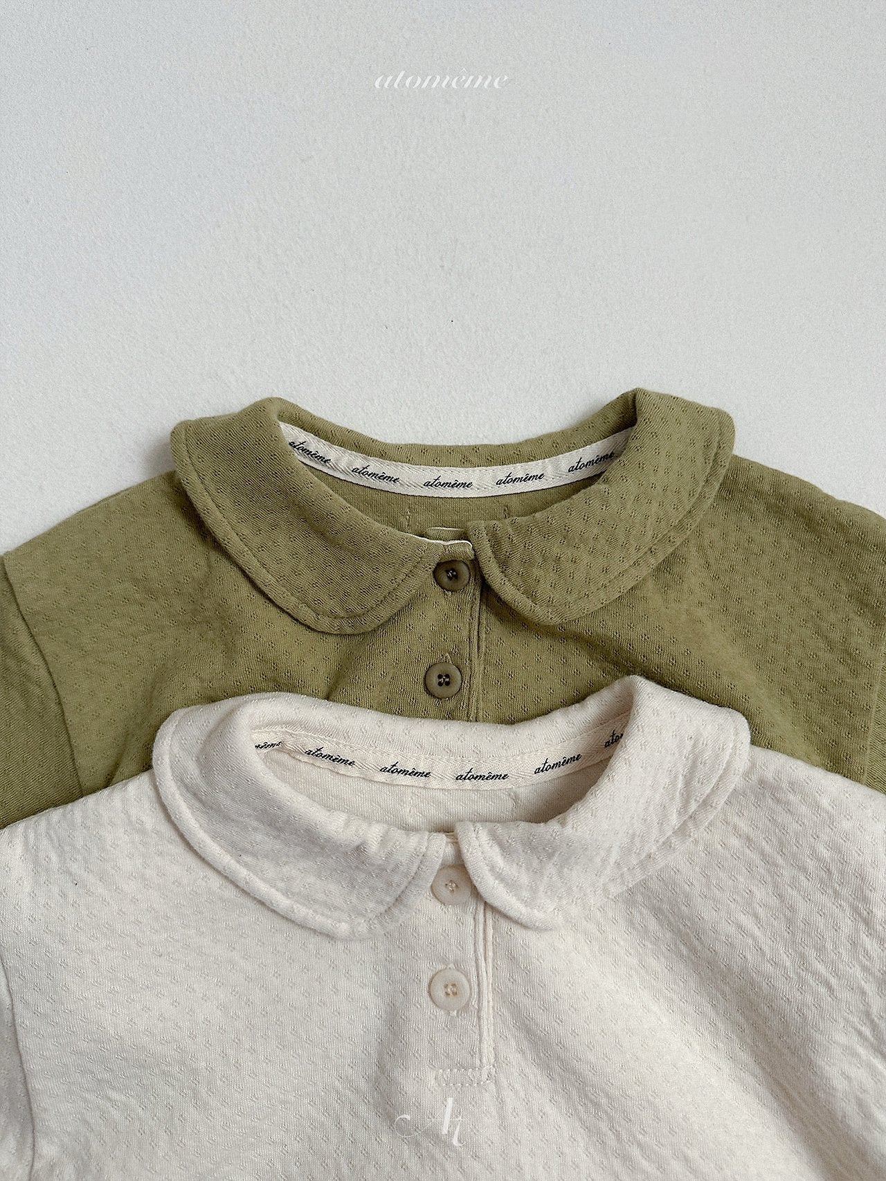 ［atomeme］Butter Collar Sweatshirt