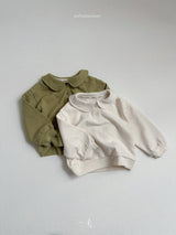 ［atomeme］Butter Collar Sweatshirt