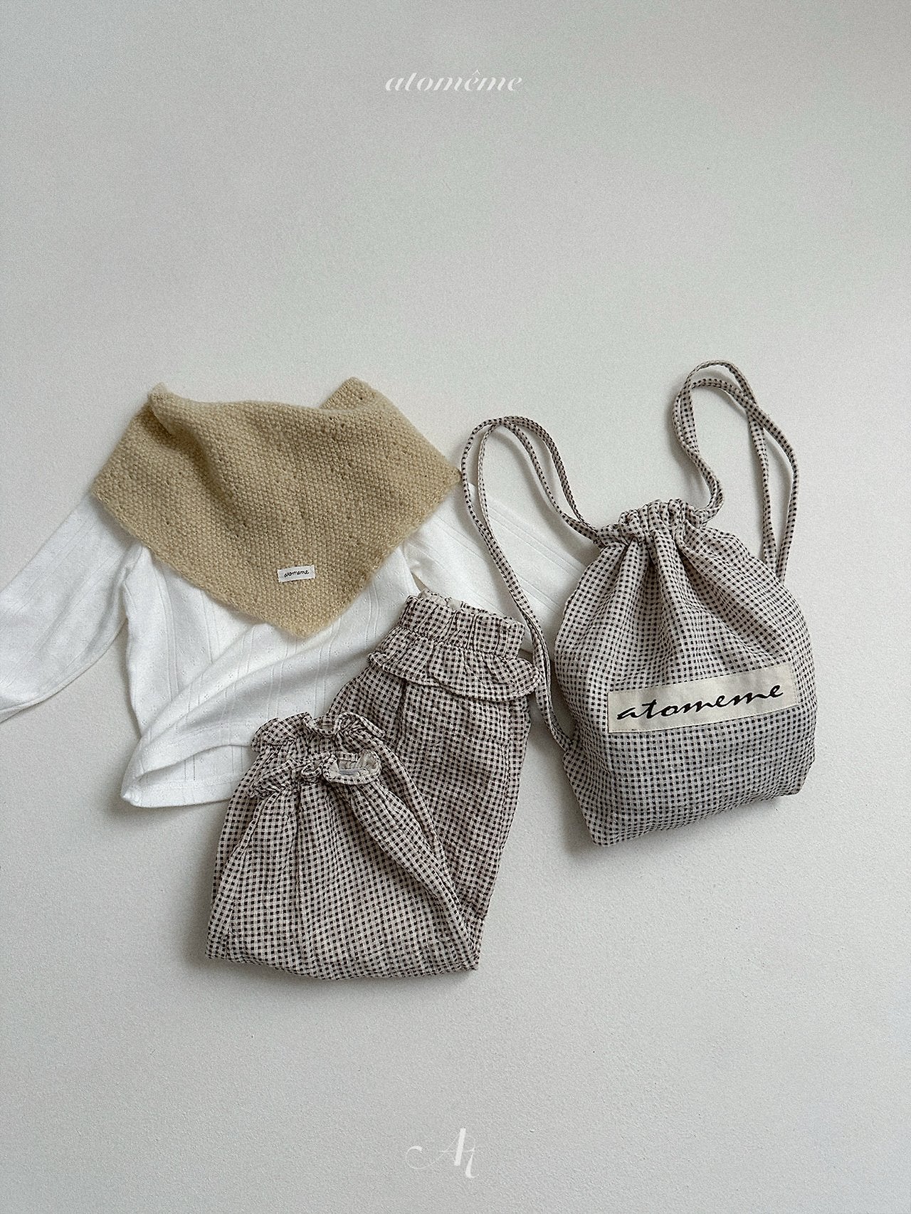 ［atomeme］Cinnamon Pants