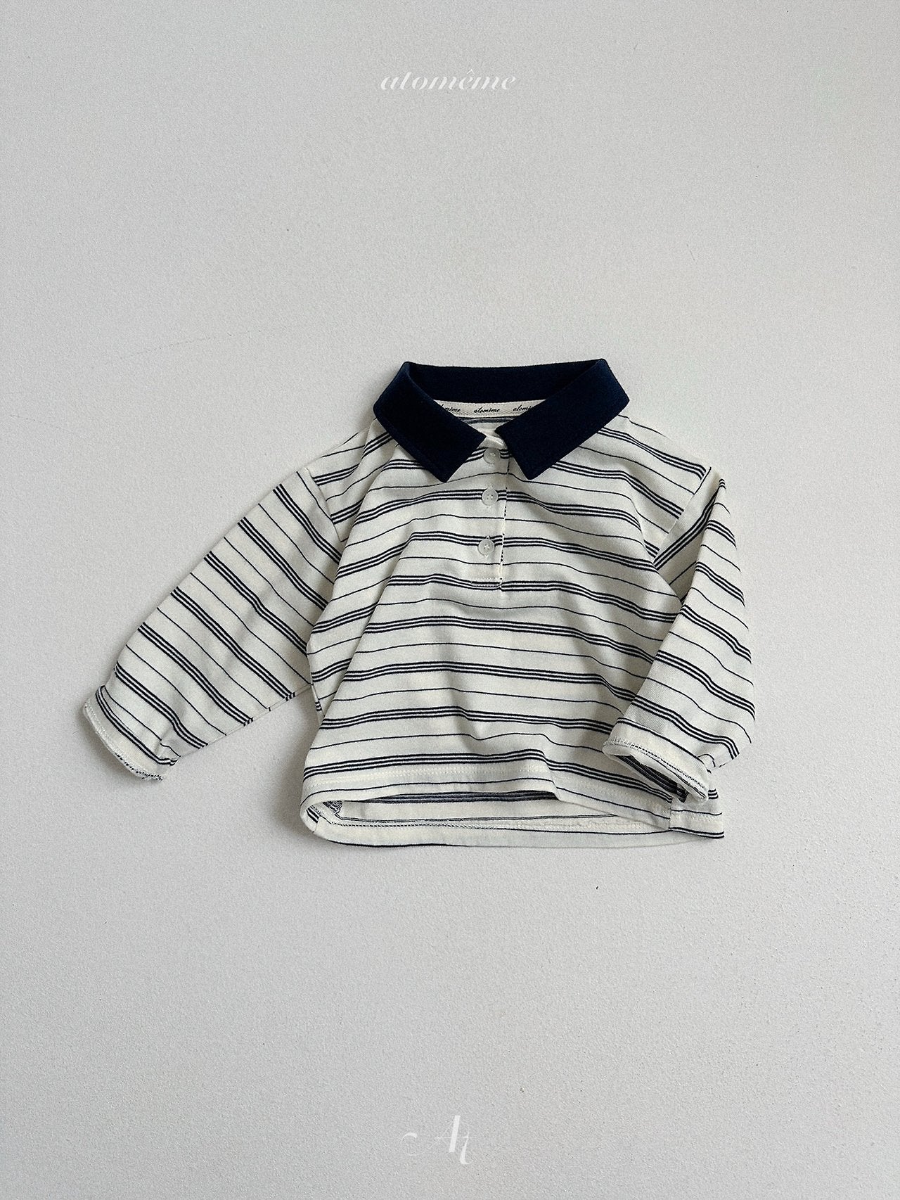 ［atomeme］Aiden Collar Tee