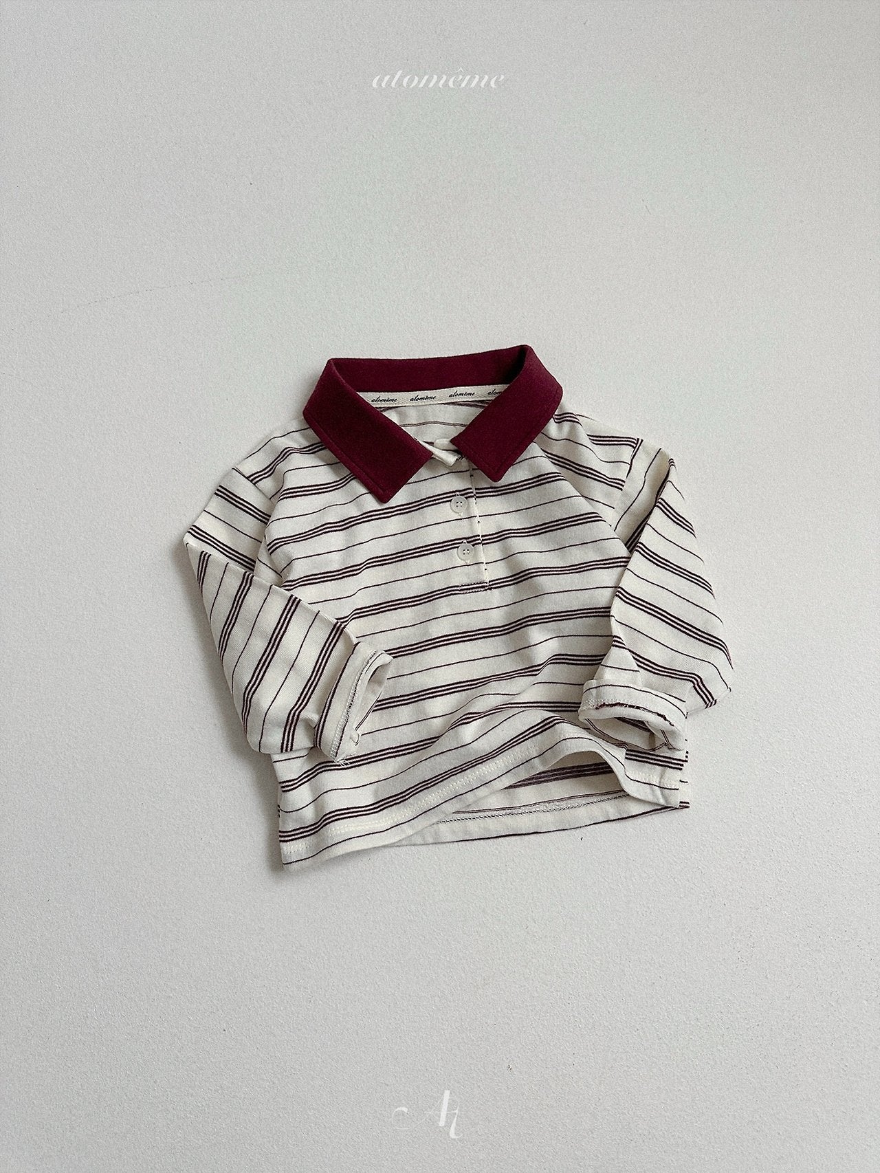 ［atomeme］Aiden Collar Tee