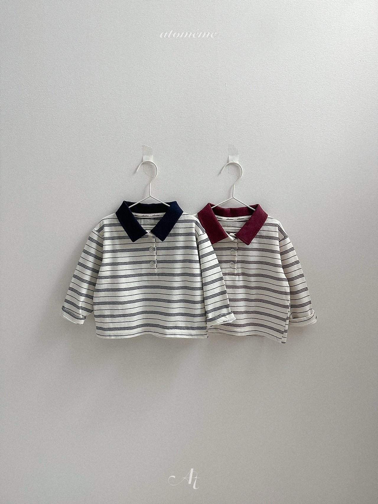 ［atomeme］Aiden Collar Tee