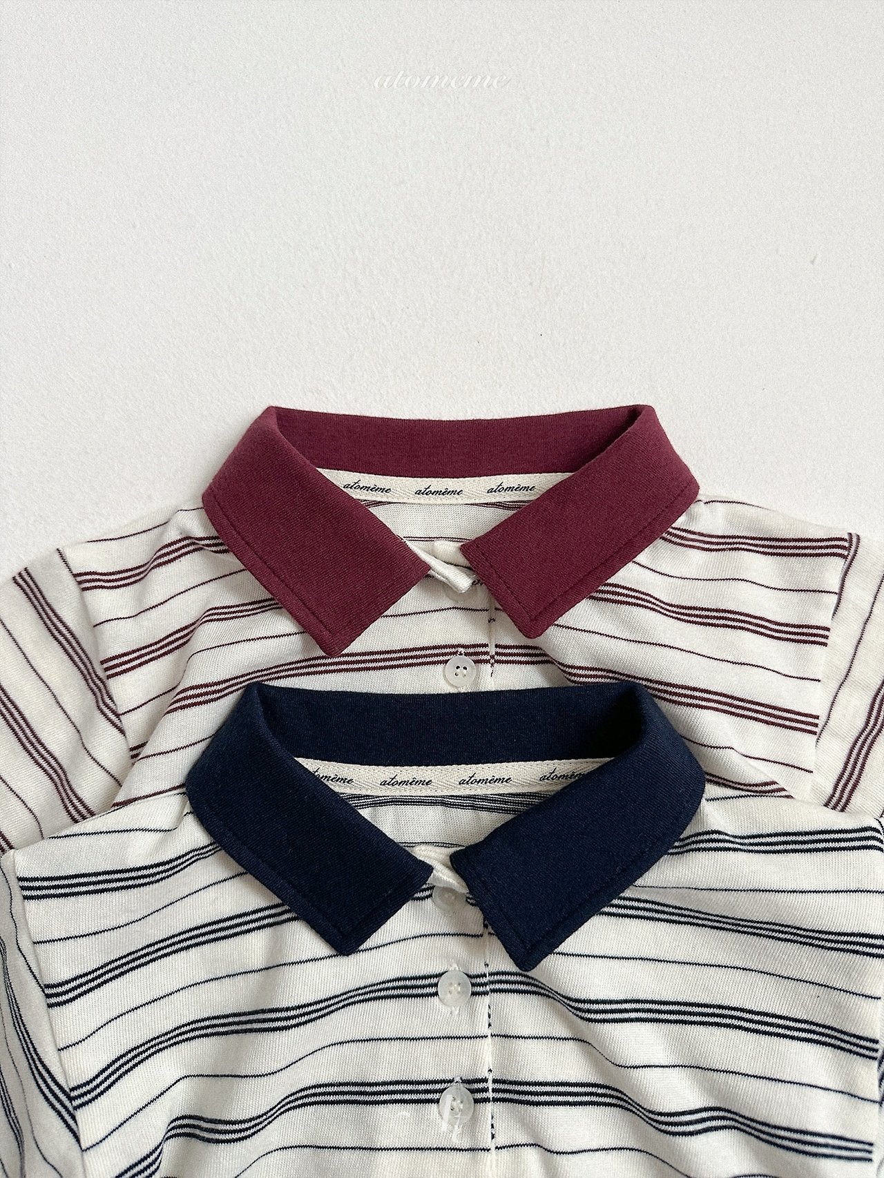 ［atomeme］Aiden Collar Tee