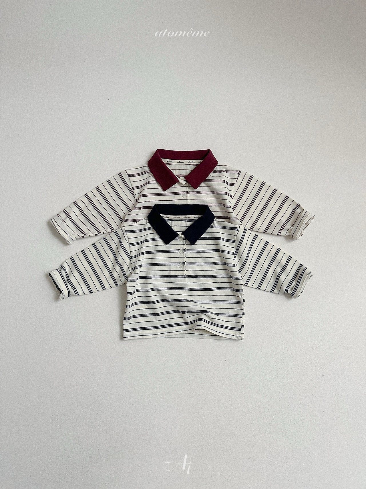 ［atomeme］Aiden Collar Tee