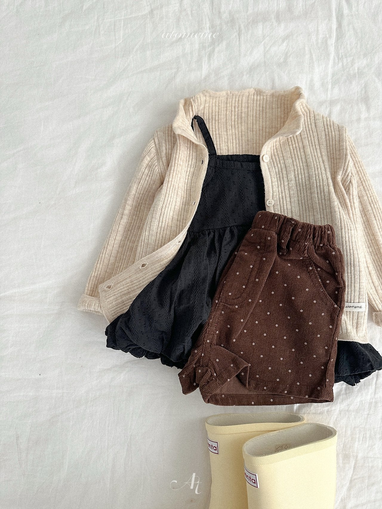［atomeme］French Knit Cardigan