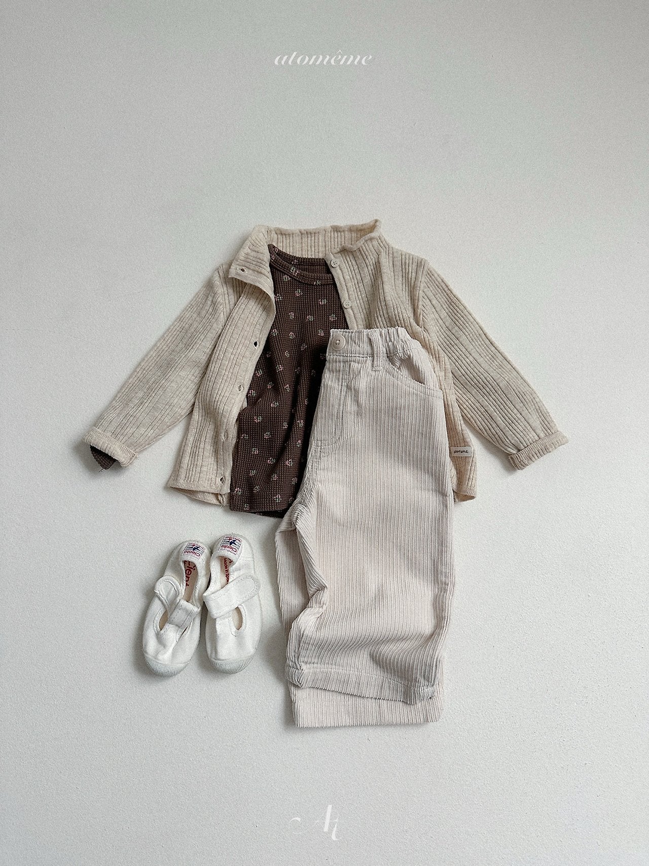 ［atomeme］French Knit Cardigan
