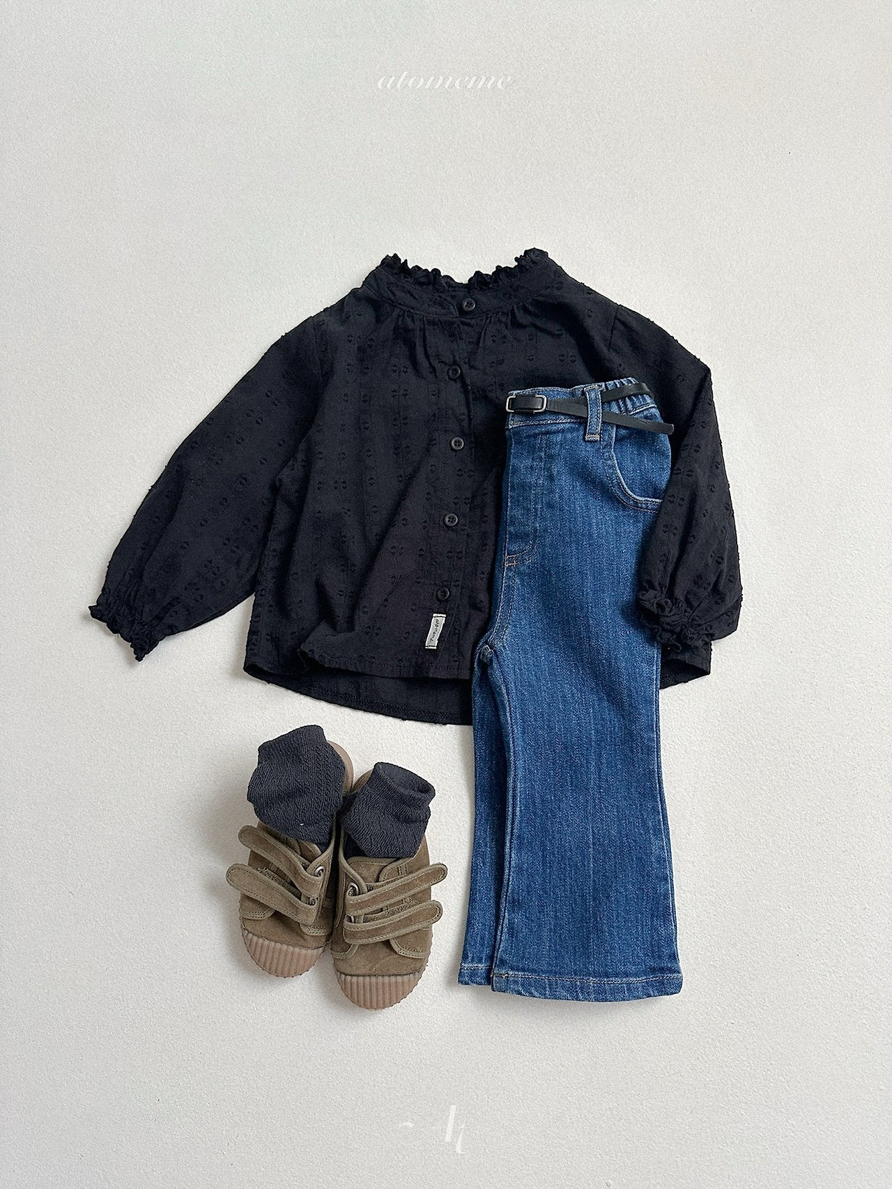 ［atomeme］Berry Bootcut Denim