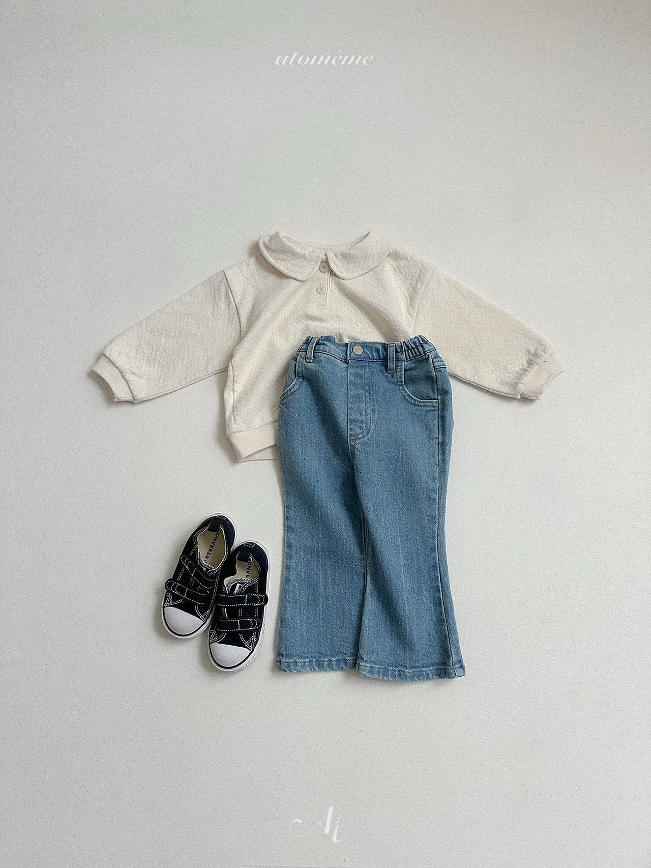 ［atomeme］Berry Bootcut Denim