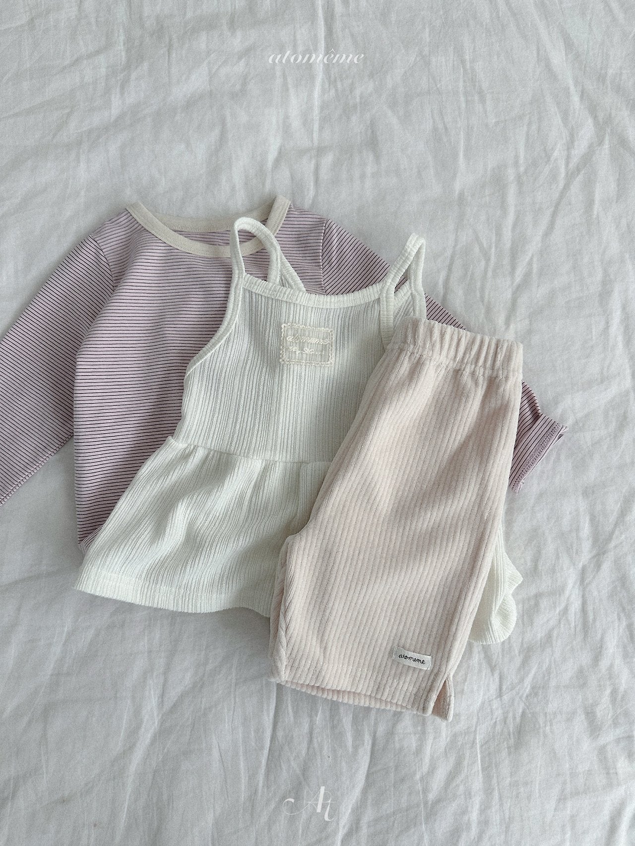 ［atomeme］Moen Stripe Tee