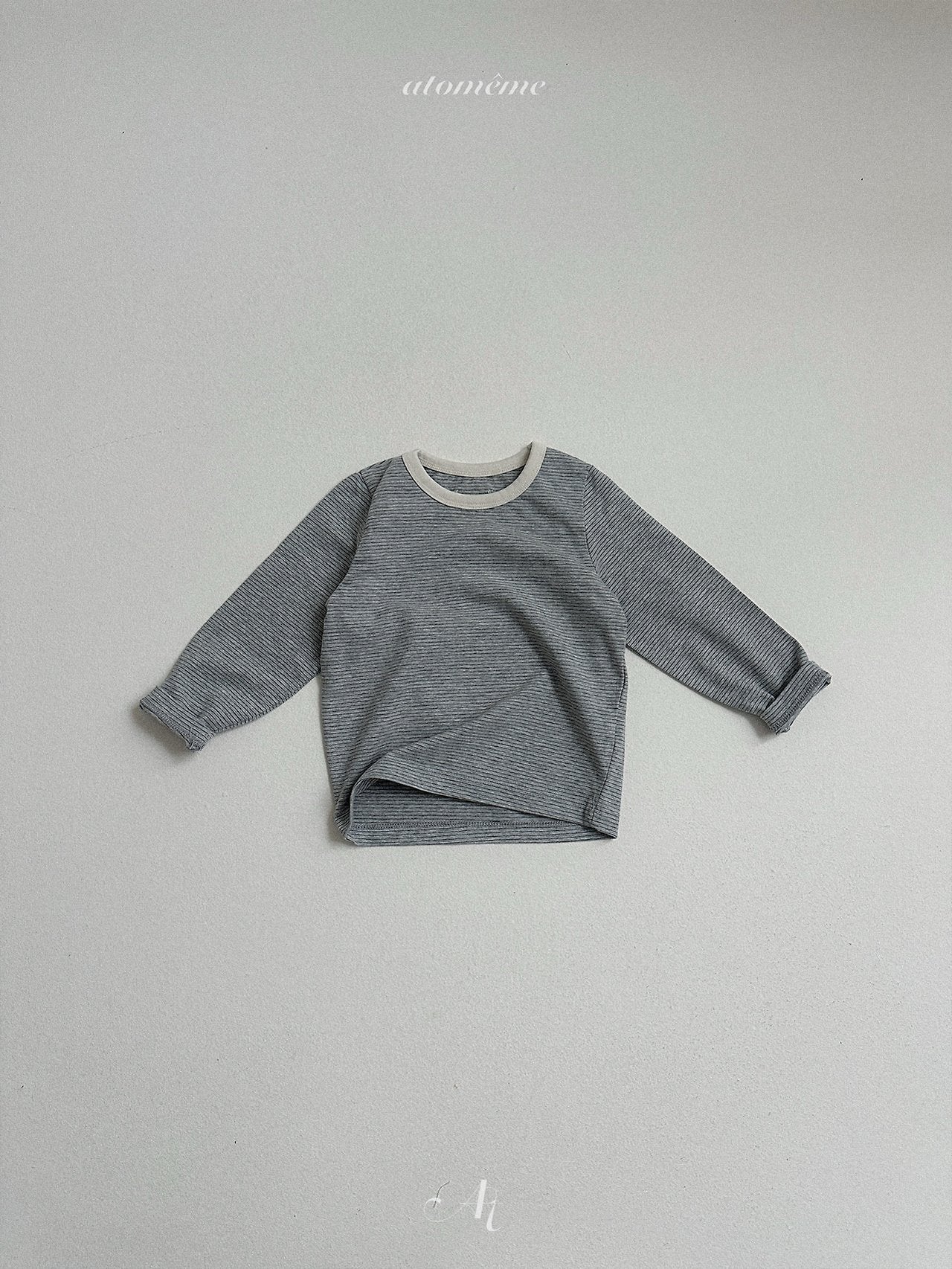 ［atomeme］Moen Stripe Tee